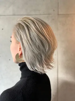 ショート 市村 正義のヘアスタイル