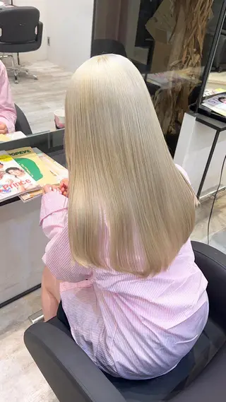 セミロング カラー パーマ ヘアアレンジ メンズ キッズ ネイル マツエク・マツパ アイブロウ ブリーチ　ハイトーン 特化🌈フジタハルキのヘアスタイル