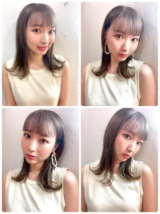 ミディアム ショート✨ボブ✨代表 新田見美仁のヘアスタイル