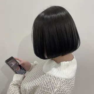 ショート カラー マンツーマン女性 美容師 奏のヘアスタイル