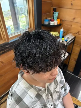 パーマ メンズ 【メンズ専門‼️】 中林良嘉のヘアスタイル