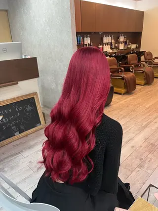 ロング カラー 村田梨乃/ minim hairのヘアスタイル