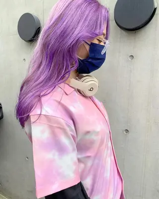 ロング カラー 柔らかブラウン/顔周 りレイヤー♡ユウシのヘアスタイル