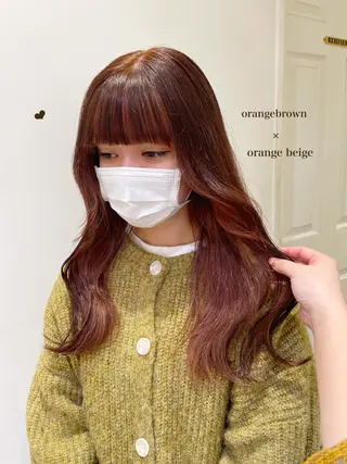 ロング カラー シールエクステ横浜 🐏☁️miminaのヘアスタイル