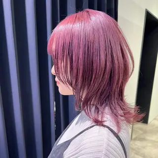 ミディアム カラー 銀座/メンズ特化/ ハイトーン/KANのヘアスタイル