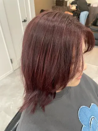 ミディアム カラー 暖色系カラー 🌼Kana🌼のヘアスタイル