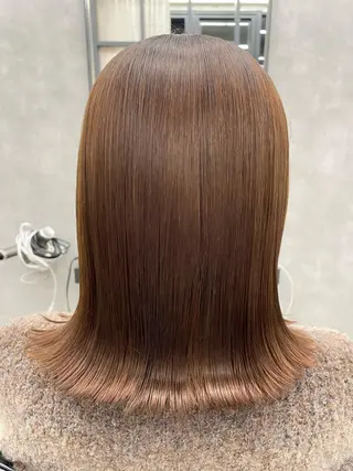 ミディアム すぐ巻ける縮毛矯正 🍀勝倉　麗のヘアスタイル