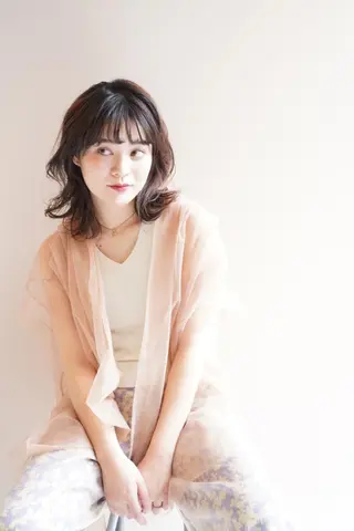 ミディアム 似合わせカット🌿 前川のヘアスタイル