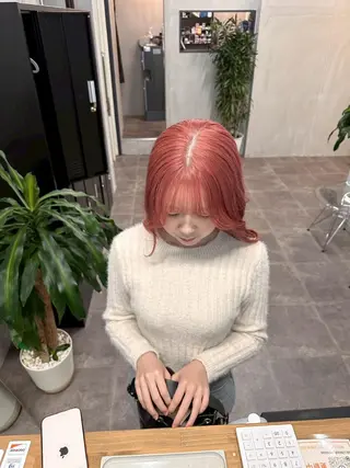 セミロング Cecil hair なんば店のヘアスタイル