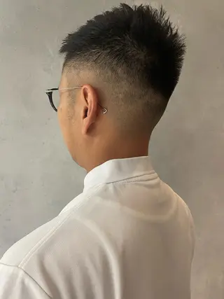 ショート メンズ 骨格補正カット✂︎ 🌟菅野陽介🌟のヘアスタイル