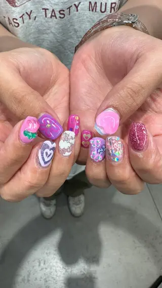 カラー ヘアアレンジ ネイル ハイトーン特化 pepe🎀のヘアスタイル