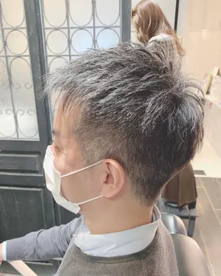 ショート カラー メンズ 🌿ヤマグチ ユウキ🌿のヘアスタイル