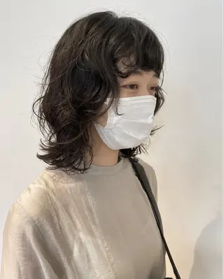 パーマ maki @pullnocのヘアスタイル