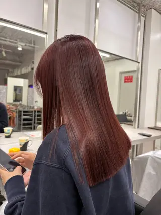 ミディアム EIGHT mana 海外グレージュ🥥のヘアスタイル