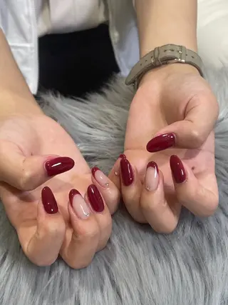ネイル RICO Nail パーツつけ放題🌈のネイルデザイン