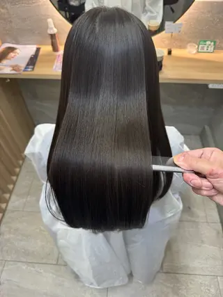 ロング 青木 啓輔のヘアスタイル