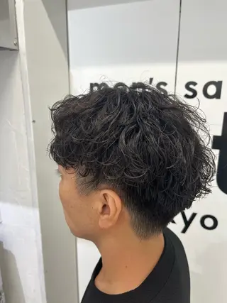 パーマ メンズ メンズ専門美容師店長 💈高橋和真💈のヘアスタイル