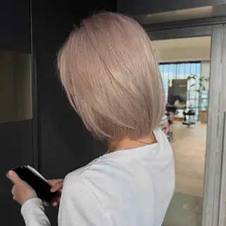 カラー nanami ￤透明感￤ラベンダーのヘアスタイル