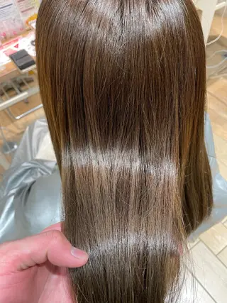 ミディアム カラー 美髪/髪質改善 川口凌弥のヘアスタイル