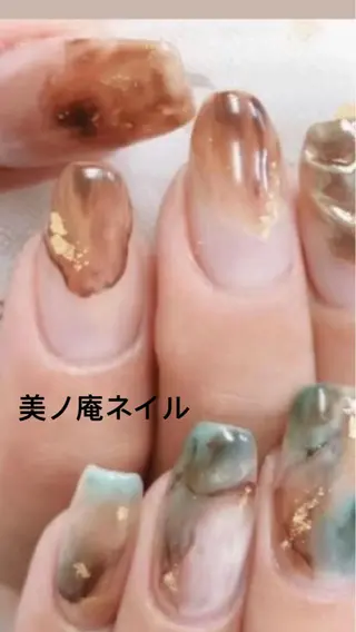 ネイル 美ノ庵ネイルサロン メトロポリタン前店のネイルデザイン