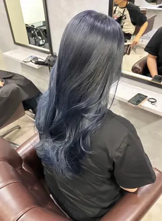 セミロング カラー 池袋/カラー特化🎨 ロング料金なし🩵のヘアスタイル