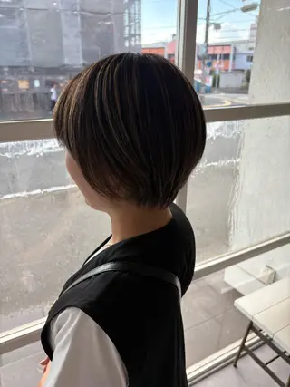 ショート 高橋 真歩のヘアスタイル