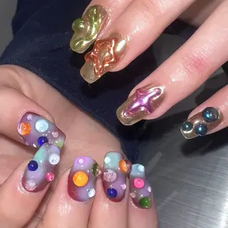 ネイル 🎶個性派ネイル💅 /Komachi❤️のネイルデザイン