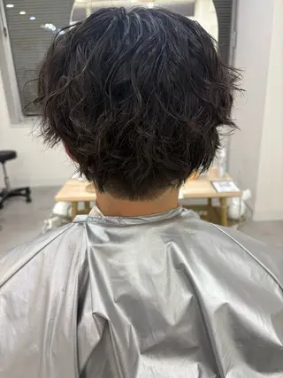 パーマ メンズ 梨沙_ 蘇我2号店のヘアスタイル