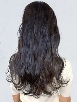 ロング カラー ヘアアレンジ 髪質改善カラー🪞 美髪縮毛矯正🪞城のヘアスタイル