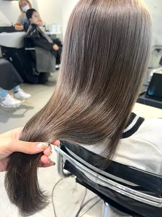 セミロング カラー パーマ ヘアアレンジ メンズ キッズ 丁寧なカウンセリング 🌿Chiemi🌿のヘアスタイル