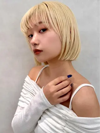 ミディアム カラー 🇰🇷韓国レイヤー ケアカラー／田川佑紀のヘアスタイル