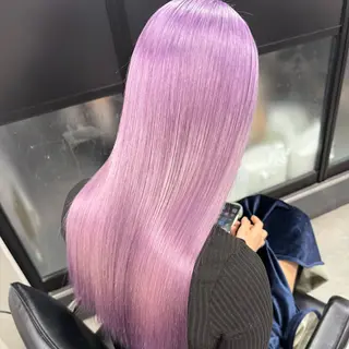 カラー 渋谷🎨ブリーチ特化 ×エクステ🎨レンのヘアスタイル