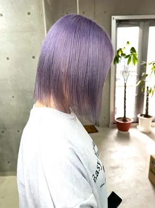 ショート カラー かずくん🦩名古屋 ハイトーン/レイヤーのヘアスタイル