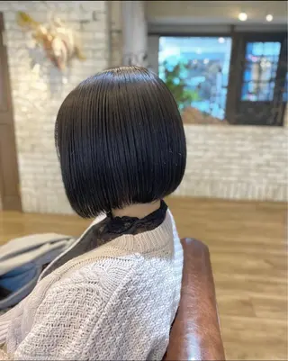 ショート 渋谷　今泉ひろき 髪質改善×美髪矯正のヘアスタイル