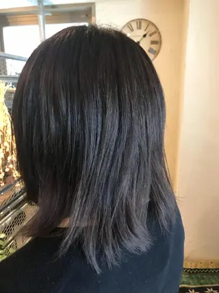 ミディアム 青木 啓輔のヘアスタイル