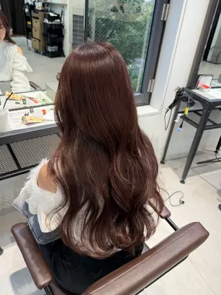 ロング カラー caho/韓国ヘア 盛れStyle🩶✨のヘアスタイル