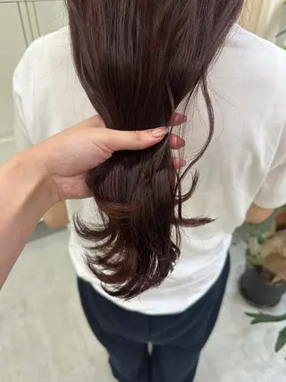 ロング MUKU ひかるのヘアスタイル