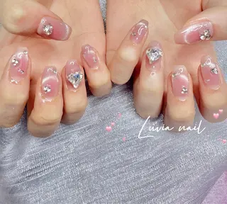 ネイル 🎀Luvia ワンホンネイル💫のネイルデザイン