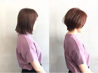 ショート カラー ショート/ボブ/ 白髪染め/メンズ葛西のヘアスタイル