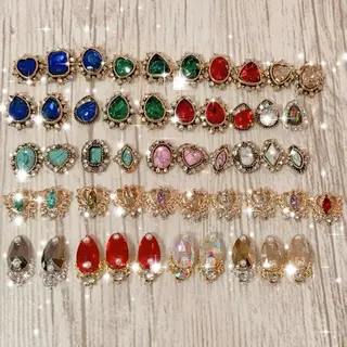 カラー パーマ ヘアアレンジ メンズ キッズ ネイル マツエク・マツパ Salon Ｋのネイルデザイン