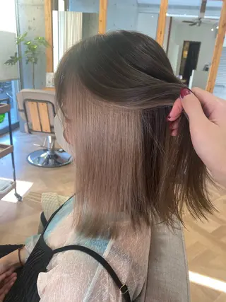 ショート カラー シールエクステ 🪽CHIAKIのヘアスタイル