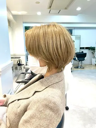 ショート 木下英治/ボブ ショート銀座のヘアスタイル