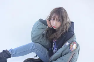 ロング カラー 髪質改善will hairdesignのヘアスタイル