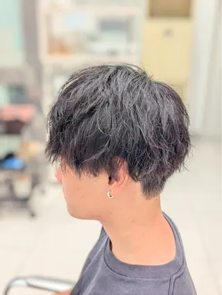 パーマ メンズ メンズパーマ特化❗️ 当日予約OK今岡宏太のヘアスタイル