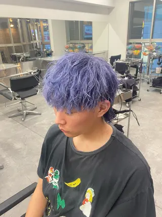 ショート カラー パーマ メンズ 🔥漢髪特化メンズ マネージャーYUKIのヘアスタイル