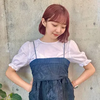 ミディアム 越後 遥/ 透明感カラー🪞🤍のヘアスタイル