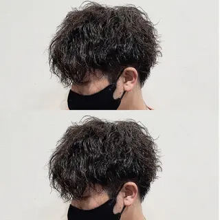 ショート パーマ メンズ 瀧野 翔吾【メンズ特化】のヘアスタイル