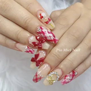 ネイル HANA 長さだしのネイルデザイン