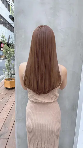 ロング 中顔面短縮 顔まわり新田大翔のヘアスタイル