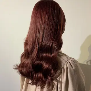 セミロング カラー Luana / 公式 / 大通のヘアスタイル